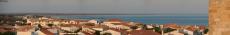 2008-08-28 - Panorama from st. maries de la mer made on top of the churchs rooftop, france